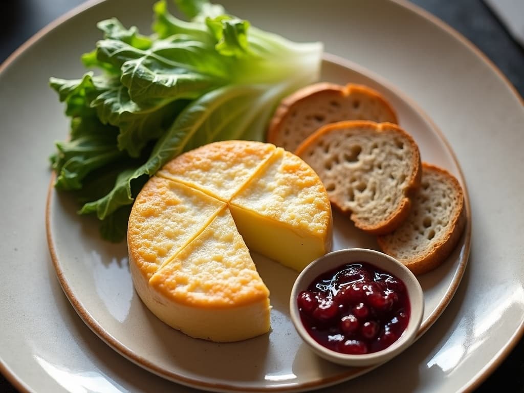Airfryer-Camembert mit Preiselbeeren