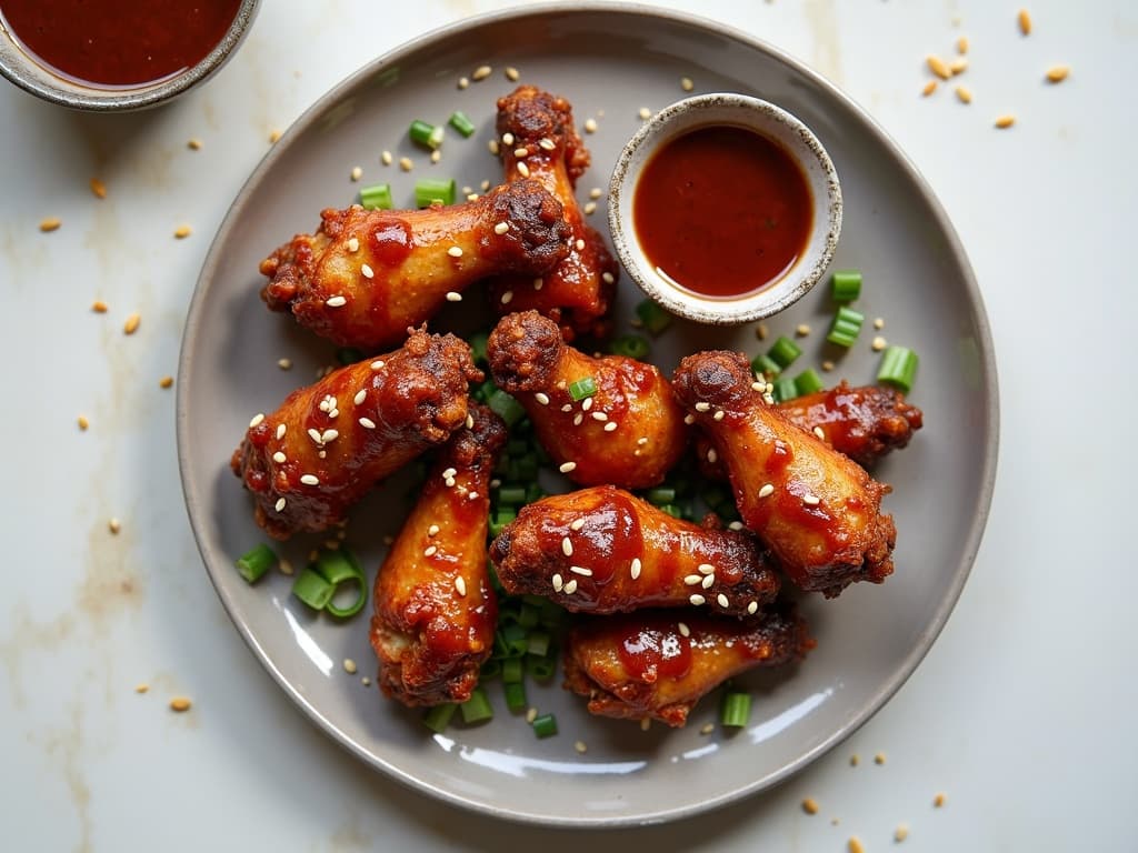 Airfryer Chicken Wings BBQ