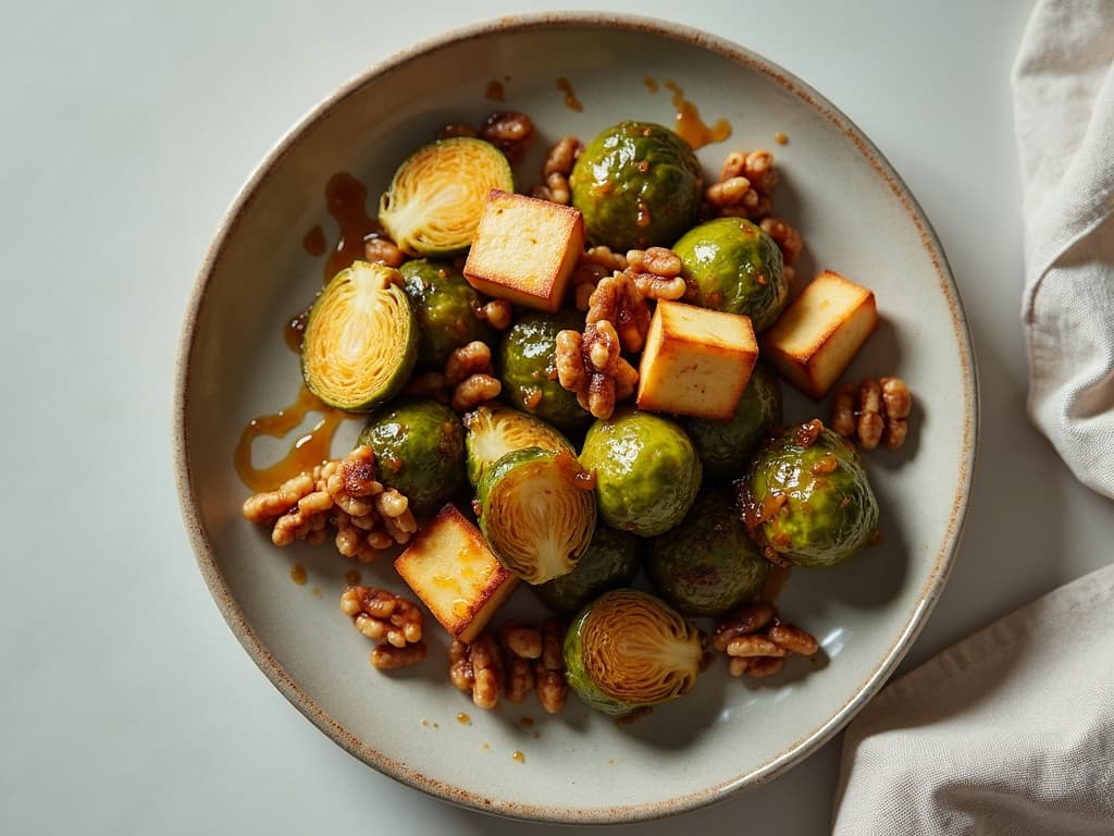 Airfryer-Rosenkohl mit Ahornsirup