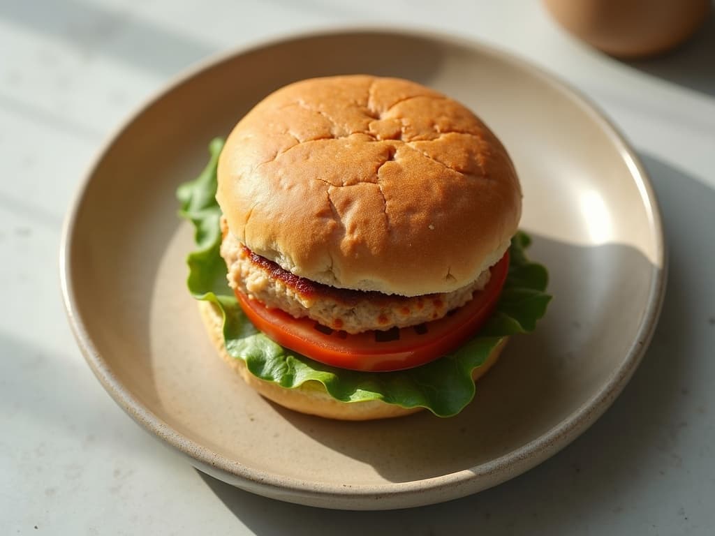 Airfryer-Thunfisch-Burger